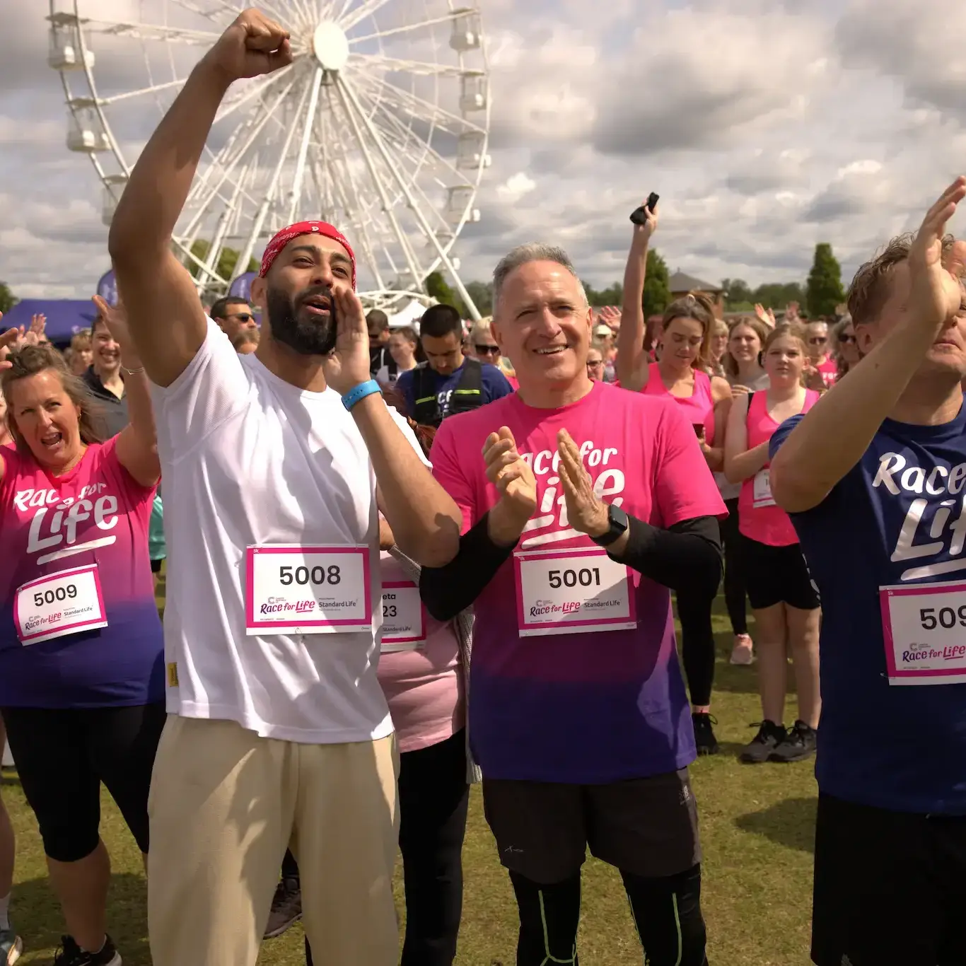 Cancer Research Race for Life Participants