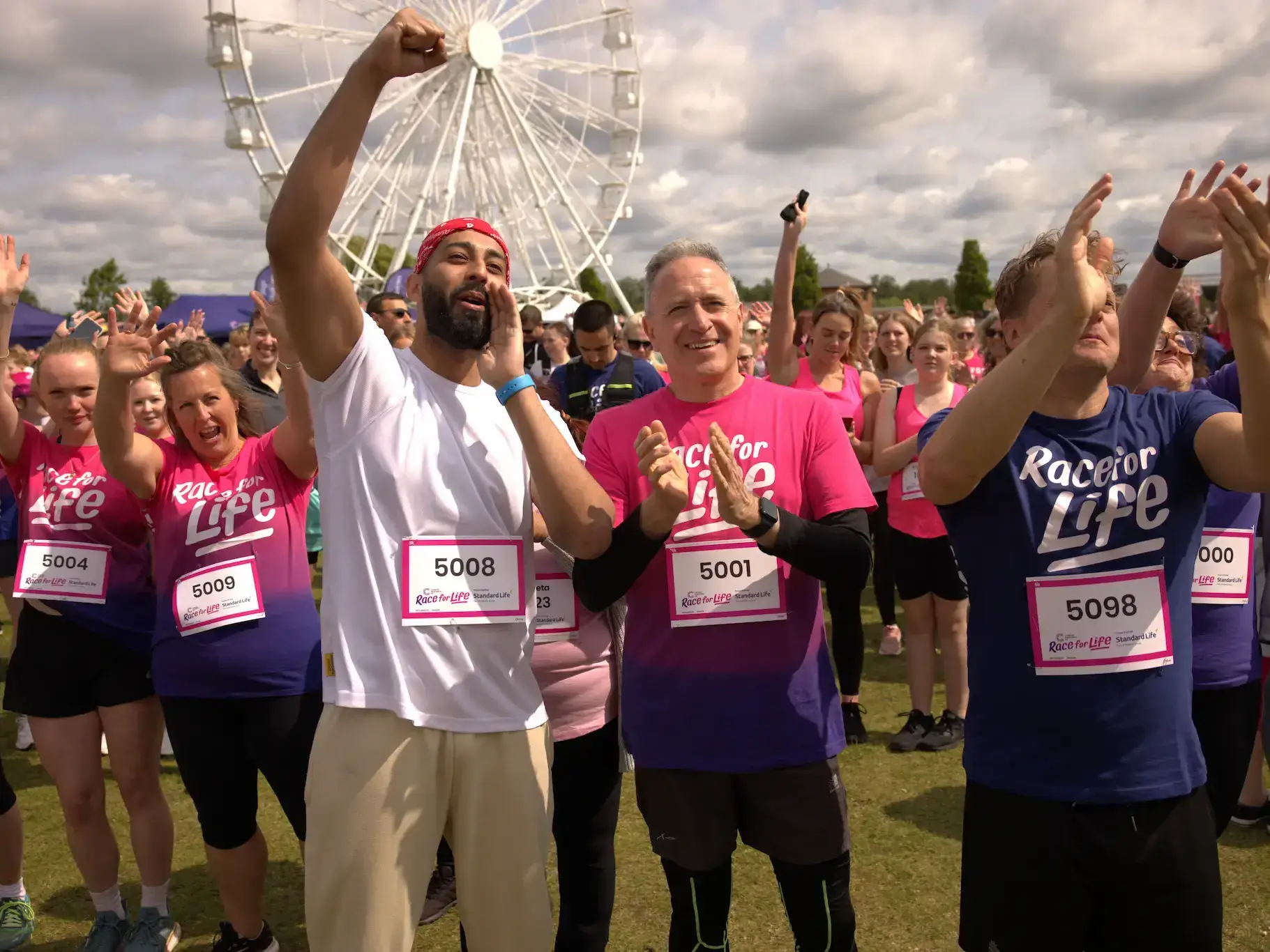 Cancer Research Race for Life Participants