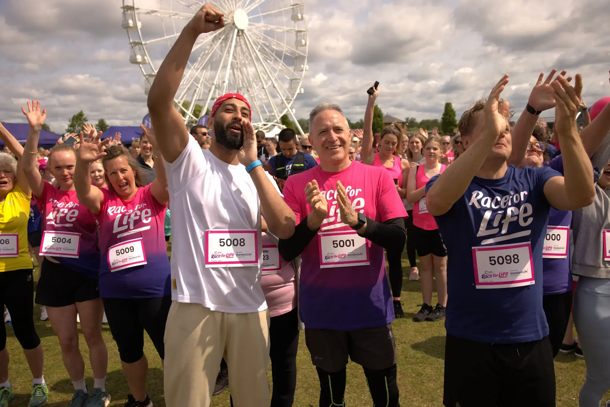 Cancer Research Race for Life Participants