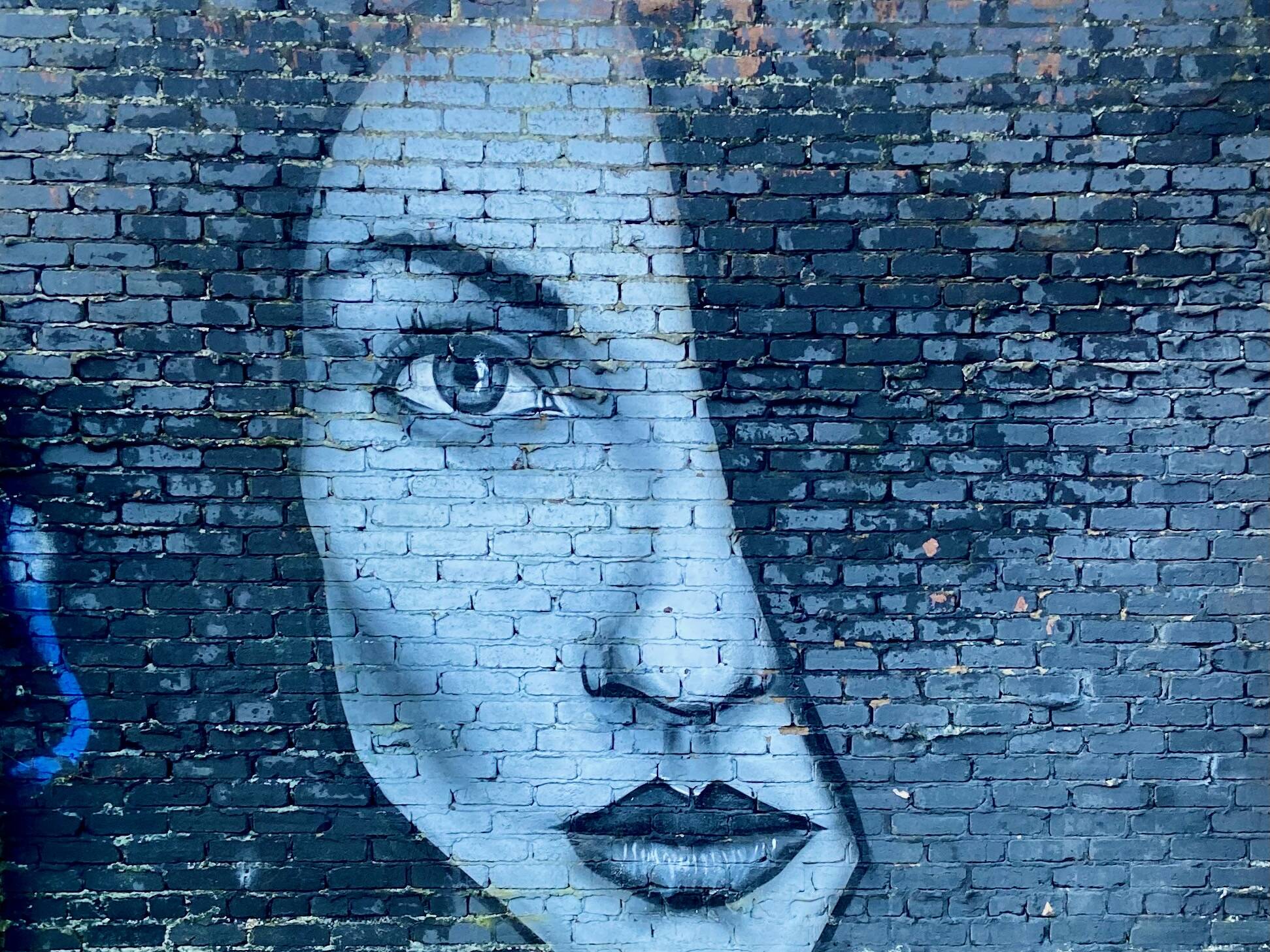 Example of street art in the Merchant City