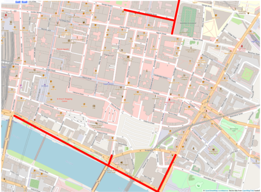Sw Scotland Map Great Scottish Run Road Closures, 2-4 October - Merchant City and ...