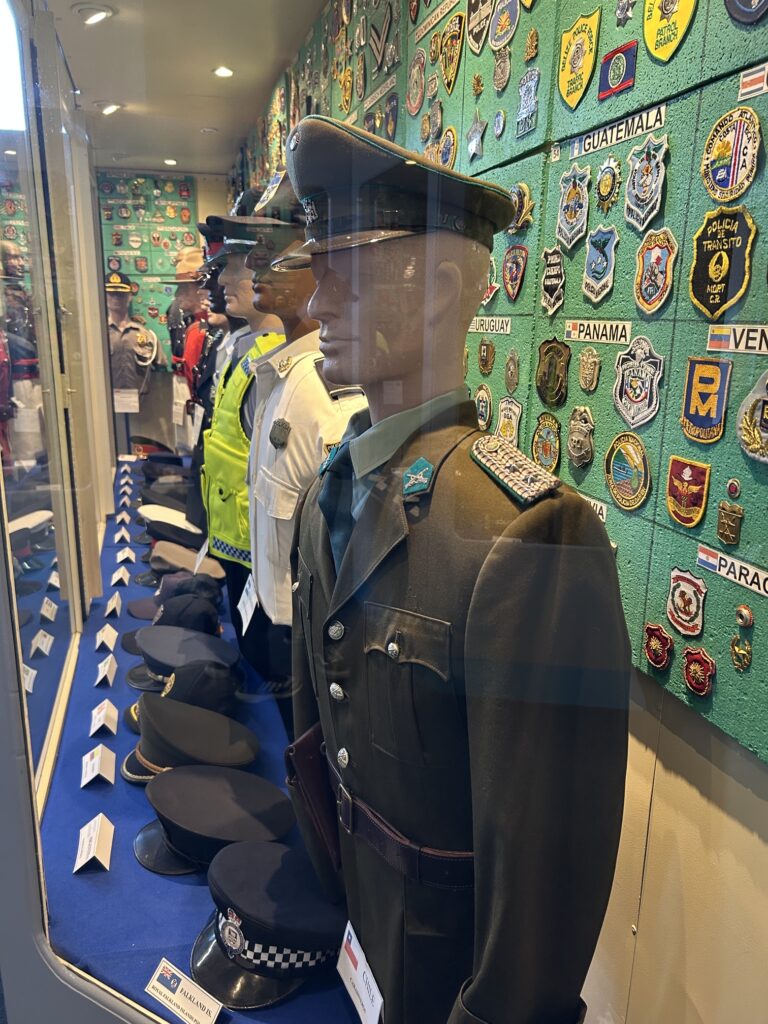 Image shows a selection of Glasgow Police Uniforms