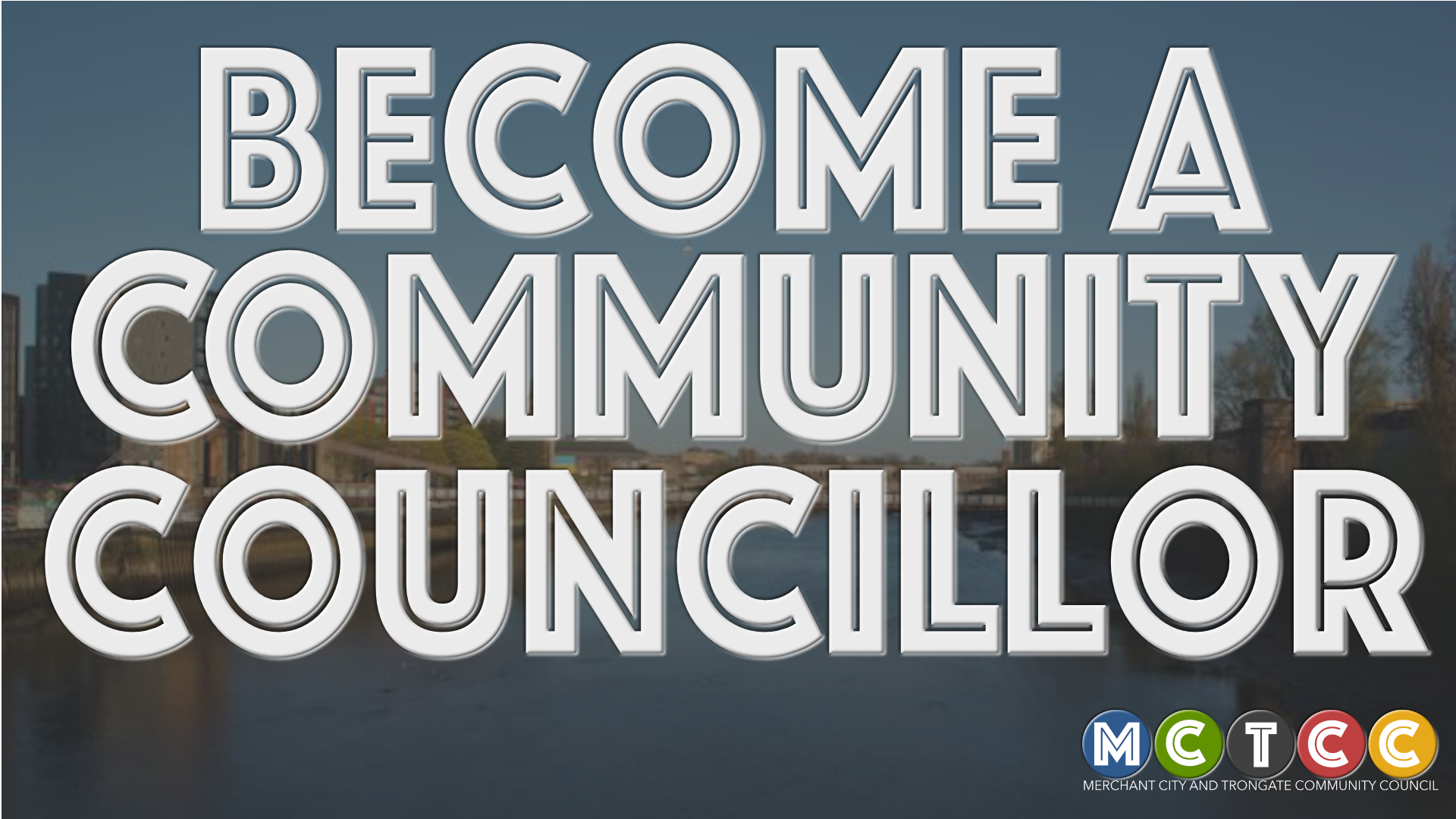 image showing the words Become a Community Councillor